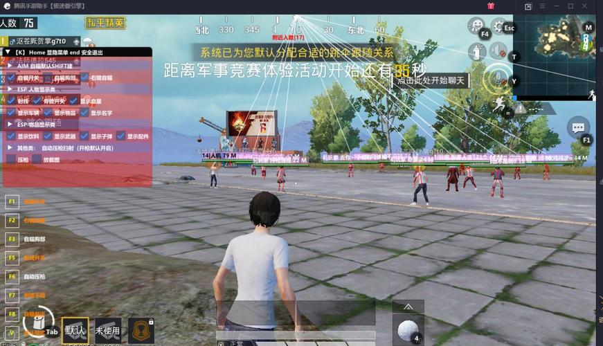和平精英辅助【天之蓝一体直装】全屏透视 锁头自瞄 子弹追踪  物资显示 车辆加速 人物飞天  皮肤美化